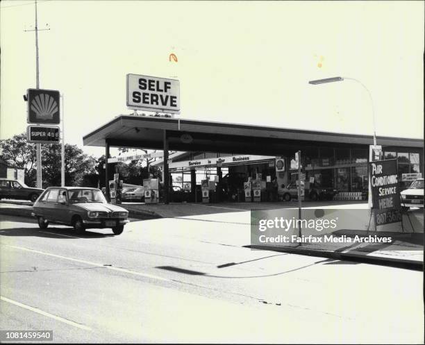 Robbery -- The Shell service in Blaxland Rd, Ryder which was robbed last night by a man claiming to have a hand grenade in his possession. The bandit...