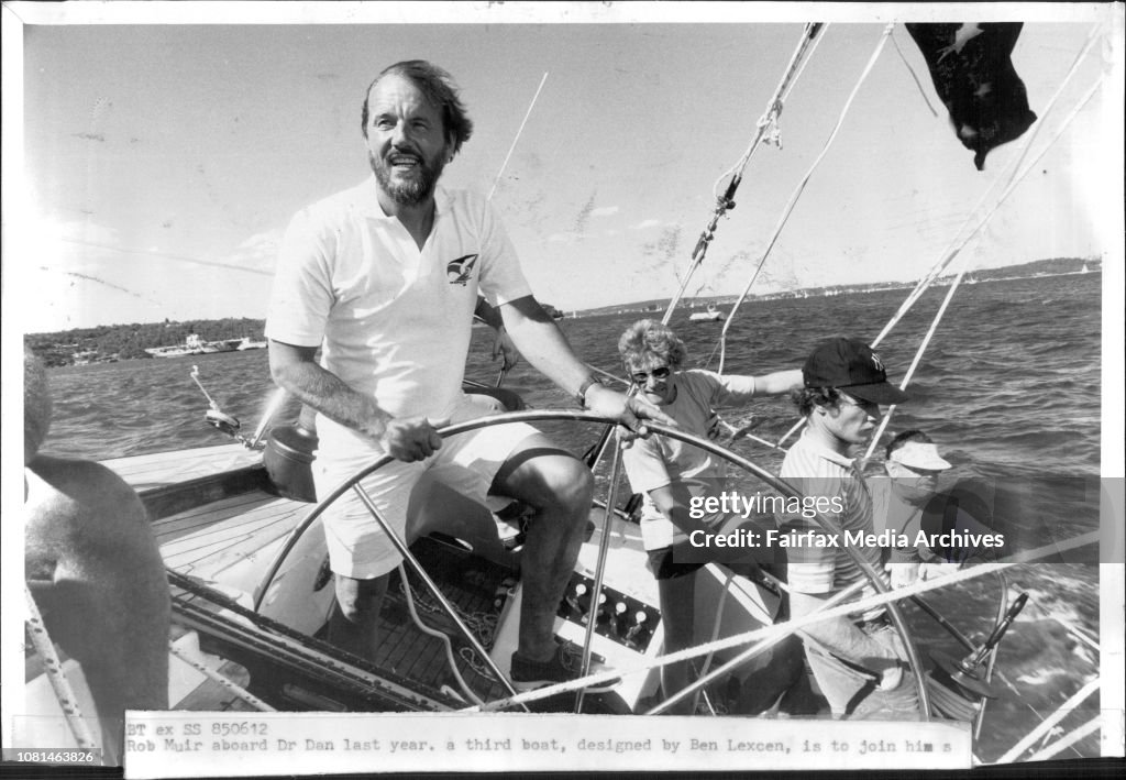 Rod Muir The only man with two yachts entered in the Sydney to Hobart race ...