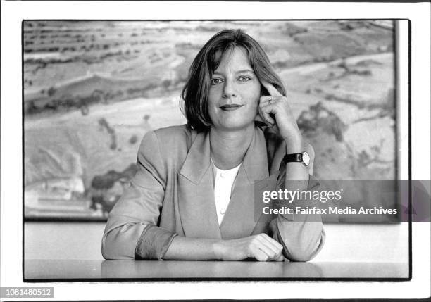 Ishbel Smith from Bankers Trust.Ishbel Smith, vice-president at BT Margin Lending. November 18, 1994. .