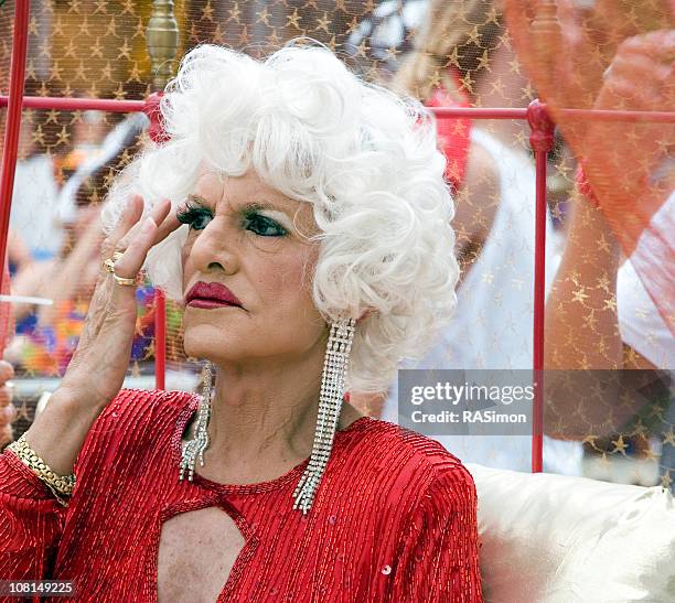 glamour - cross dressing stock pictures, royalty-free photos & images