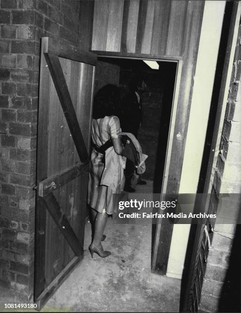 House in A Northern Sydney Suburb that has a Nuclear Fallout Shelter built under neath owners bedroom incase of Nuclear Attack.Entrance through...