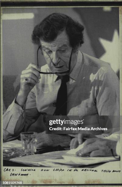Don Chip 65 National Tally Room Stock Photos, High-Res Pictures, and Images ...