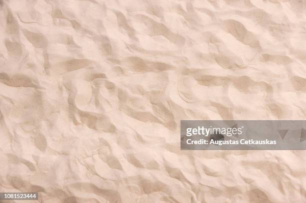 full frame shot of sand - sabbia foto e immagini stock