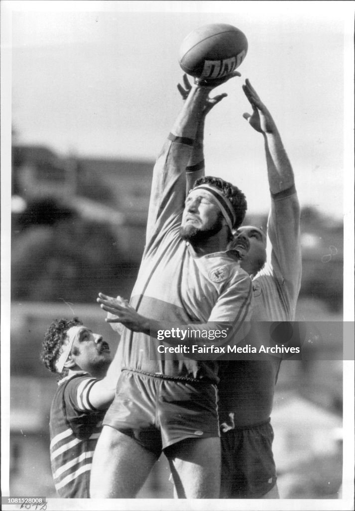 Second Rower Peter Koen the giant second-rower in Parramatta's Rugby team... News ...