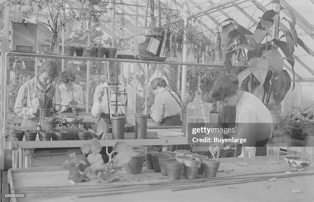 Botany Class At Barnard