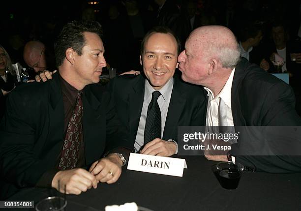 Dodd Darin, Kevin Spacey and Steve Blauner during 2004 AFI Film Festival - Beyond the Sea Premiere - Opening Night Gala - After Party at Wilcox...