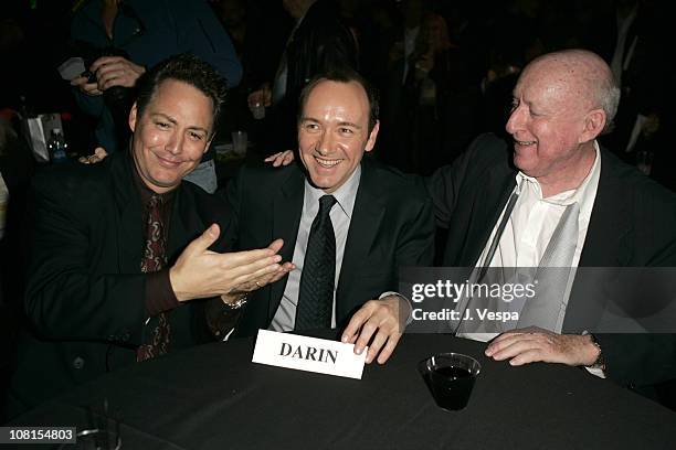 Dodd Darin, Kevin Spacey and Steve Blauner during 2004 AFI Film Festival - Beyond the Sea Premiere - Opening Night Gala - After Party at Wilcox...