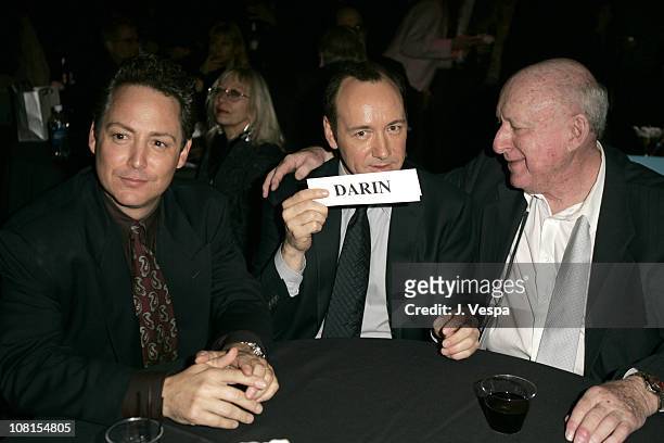 Dodd Darin, Kevin Spacey and Steve Blauner during 2004 AFI Film Festival - Beyond the Sea Premiere - Opening Night Gala - After Party at Wilcox...