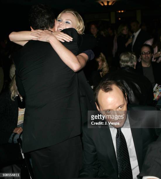 Dodd Darin, Kate Bosworth and Kevin Spacey during 2004 AFI Film Festival - Beyond the Sea Premiere - Opening Night Gala - After Party at Wilcox...