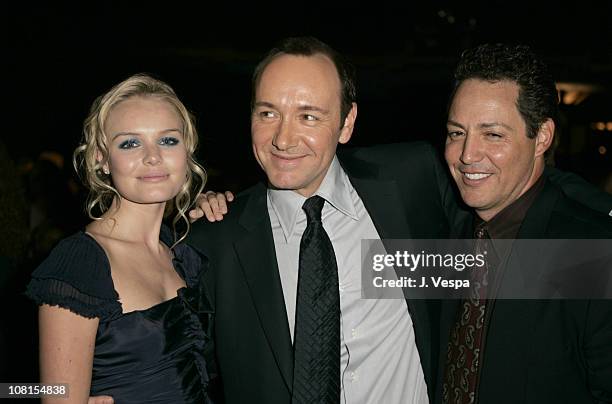 Kate Bosworth, Kevin Spacey and Dodd Darin during 2004 AFI Film Festival - Beyond the Sea Premiere - Opening Night Gala - After Party at Wilcox...