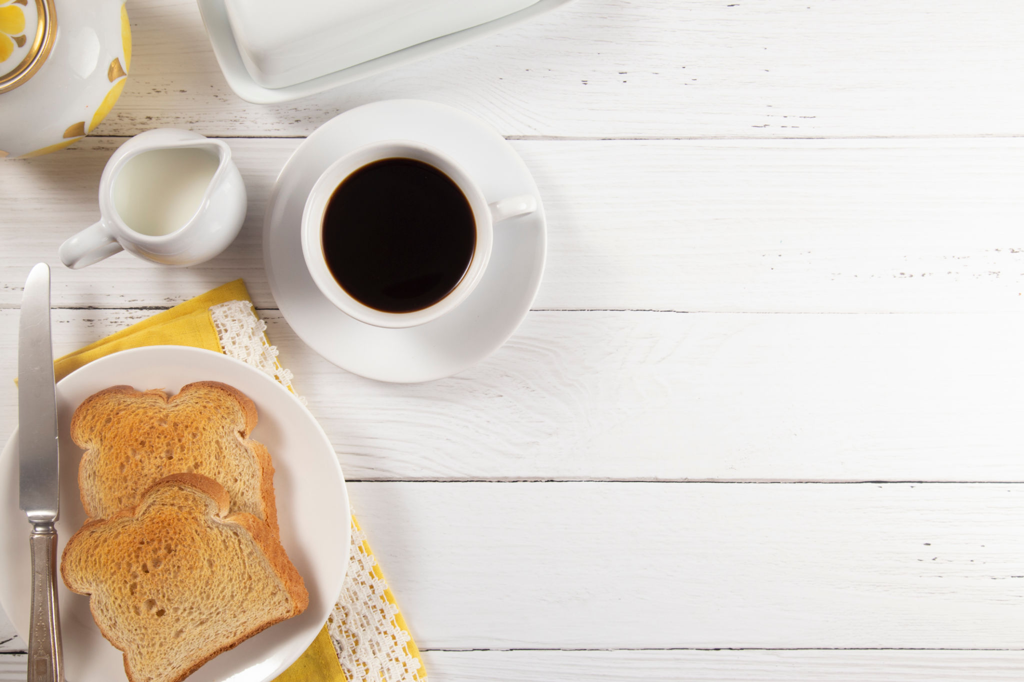 quick breakfast coffee