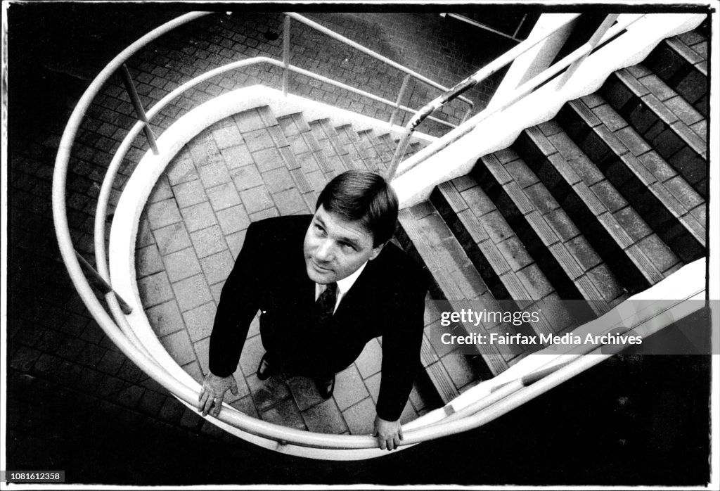 Rod Macqueen N.S.W. Rugby union coach Rod Macqueen..On the way up..NSW coach Rod ...