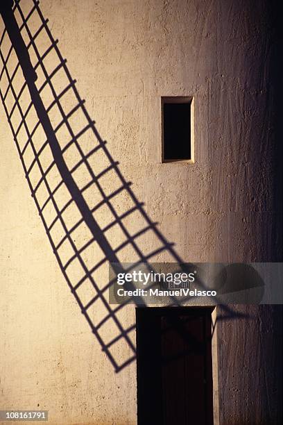 windmill of la mancha (xxl) - ciudad real stock pictures, royalty-free photos & images