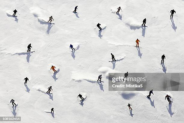 lotado de férias - winter sport - fotografias e filmes do acervo