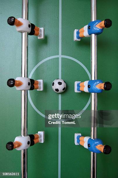 table soccer / foosball - table football stock pictures, royalty-free photos & images