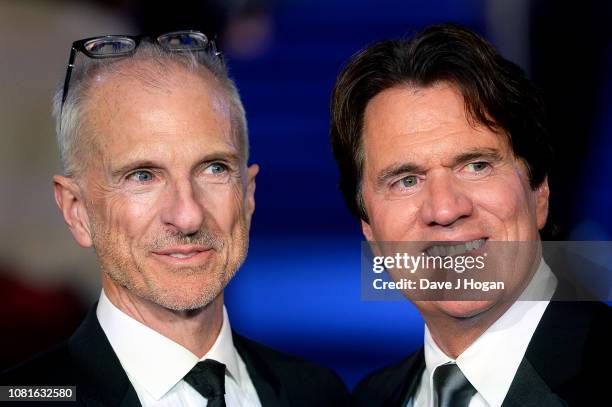 Producer John DeLuca and director Rob Marshall attend the European Premiere of "Mary Poppins Returns" at Royal Albert Hall on December 12, 2018 in...