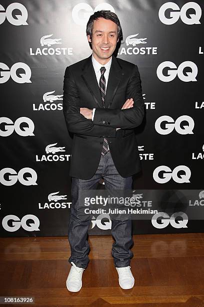 Yann Barthes attends the 'GQ Man Of The Year 2010' party at Shangri-La Hotel Paris on January 19, 2011 in Paris, France.
