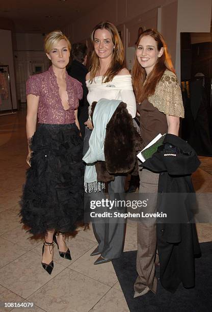 Tinsley Mortimer, Annie Churchill and Gillian Hearst