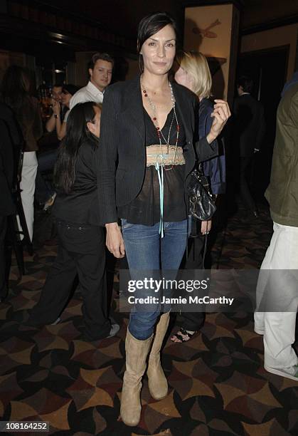 Famke Janssen during Allure Magazine Editor-in-Chief Linda Wells Hosts Party for Photographer Michael Thompson's Book Images at Bemelmans Bar, The...