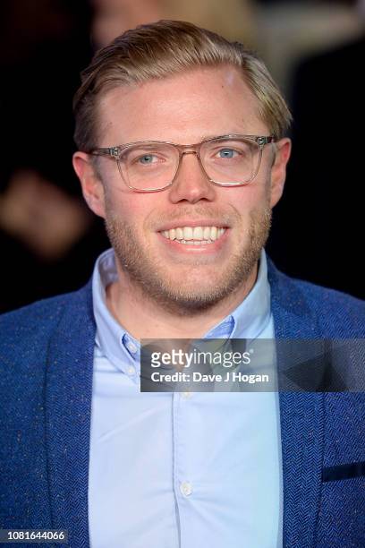 Rob Beckett attends the European Premiere of "Mary Poppins Returns" at Royal Albert Hall on December 12, 2018 in London, England.