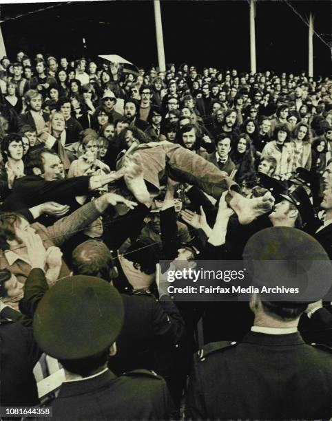 Demonstrations Anti - Apartheid - See; Lifesavers, S.African Tour Aust 1971 - See: South African Cricket Tour Of Australia 1971. .