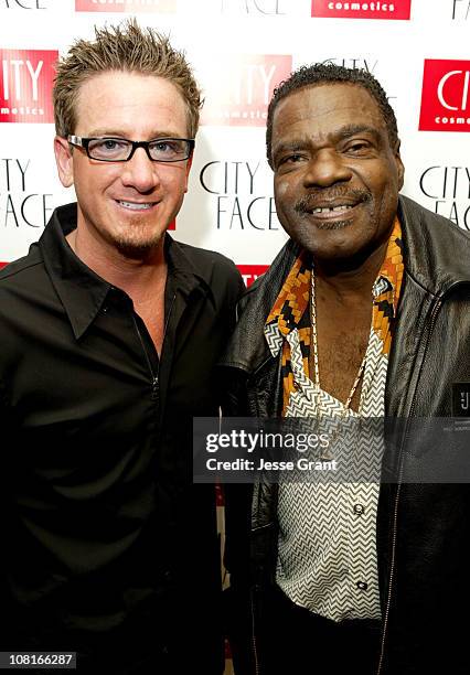 Chad Wright and Billy Preston during City Face, GRAMMY's Official Talent Lounge at City Cosmetics Green Room - Day One at Staples Center in Los...