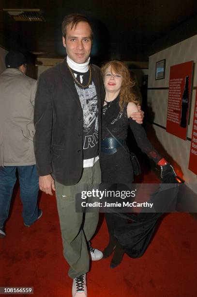 Paul Sevigny and Natasha Lyonne during Coca-Cola Make It Real Launch Party at Marquee in New York City, New York, United States.