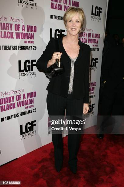 Joanna Kerns during Tyler Perry's Diary of a Mad Black Woman Los Angeles Premiere - Red Carpet at Arclight Hollywood in Hollywood, California, United...