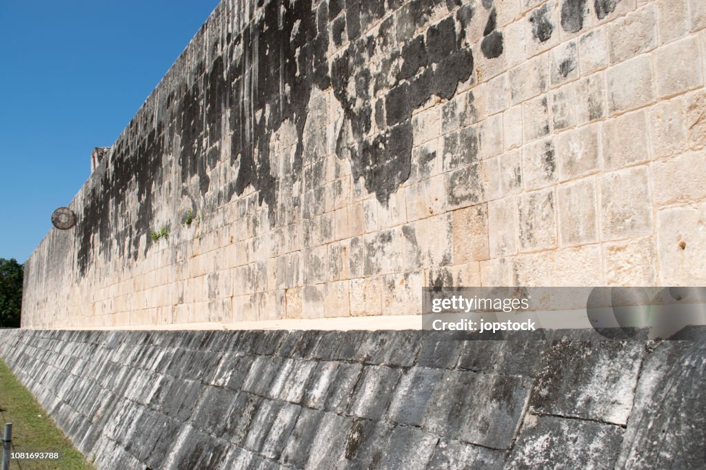 Great Ball Court at Chichen Itza, Mexico