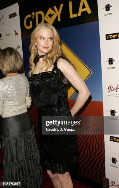 Nicole Kidman during 2nd Annual Penfolds Gala Black Tie Dinner - Red Carpet at Century Plaza Hotel in Los Angeles, California, United States.