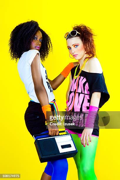 8,041 Black 80S Fashion Stock Photos, High-Res Pictures, And Images - Getty  Images