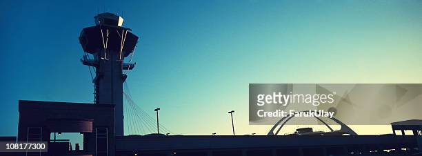 airport - lax airport stock pictures, royalty-free photos & images