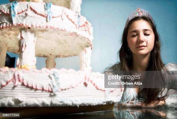 unhappy birthday - the queens birthday party stock pictures, royalty-free photos & images