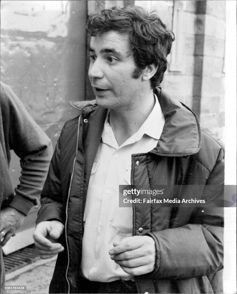 Parramatta  Jail ***** this afternoon.Barry Todd, State Chairman of Prison staff Assn. of NSW.Barry Todd...some biting comment.Part of the centre of the storm over NSW Prisons is occupied by Barry Todd, of the Prison Officers' Association. Yet the man who