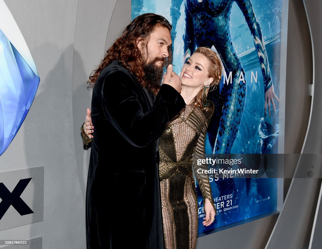 Premiere Of Warner Bros. Pictures' "Aquaman" - Red Carpet