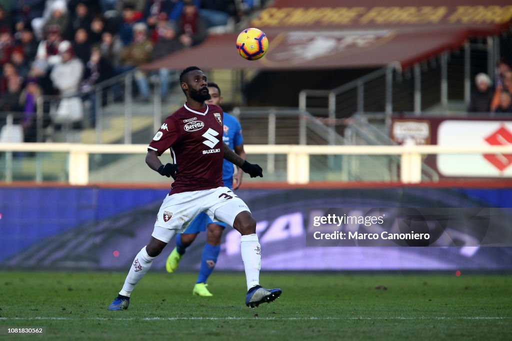 Nicolas NKoulou of Torino FC in action   during the Italia...