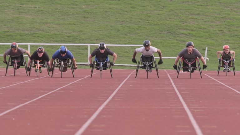 Disabled Track Racing 526 Wheelchair Track Stock Videos, Footage, & 4K Video Clips - Getty Images