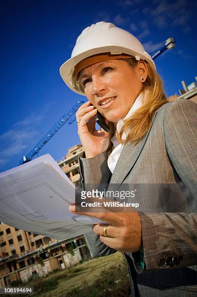 woman architect - tilt up stock pictures, royalty-free photos & images
