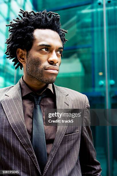 business profile - striped suit stock pictures, royalty-free photos & images