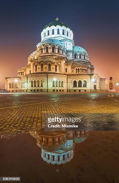 alexander nevski cathedral - bulgaria stock pictures, royalty-free photos & images