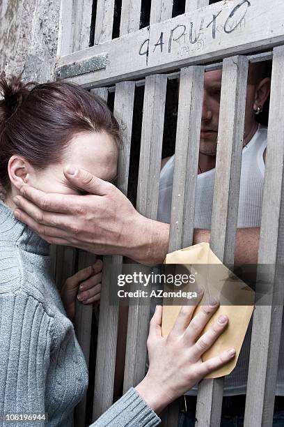 prison visit - prison visit stock pictures, royalty-free photos & images