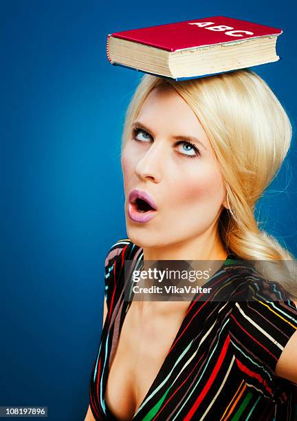 catwalk - dumb blonde stock pictures, royalty-free photos & images