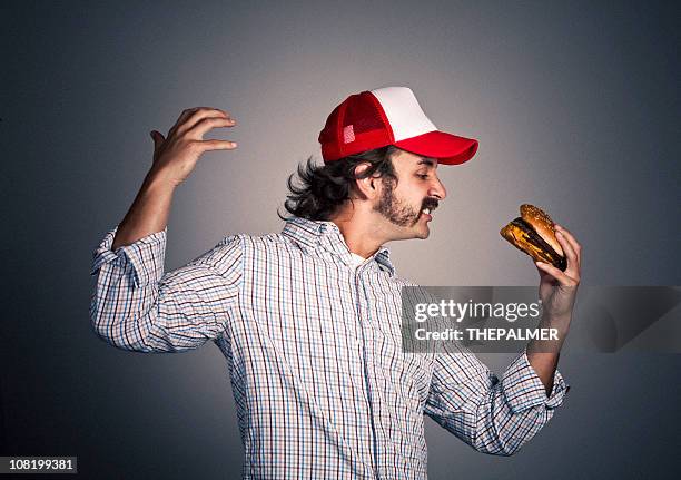 alimentos figth - homens de idade mediana imagens e fotografias de stock