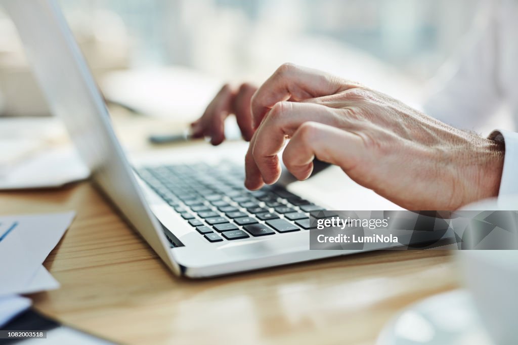 Report Typing Typing Up A Report High-Res Stock Photo - Getty Images