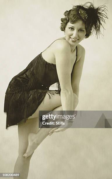 Vintage Pinup High-Res Stock Photo