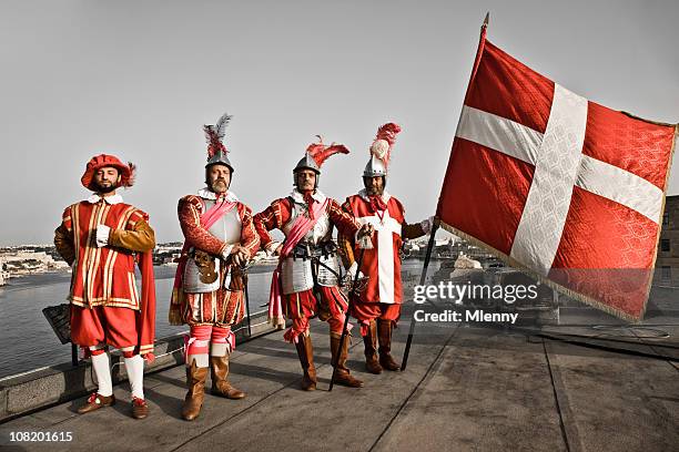 i cavalieri di malta - la valletta foto e immagini stock