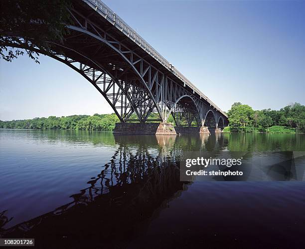 strawberry mansion pont de philadelphie - schuylkill river photos et images de collection