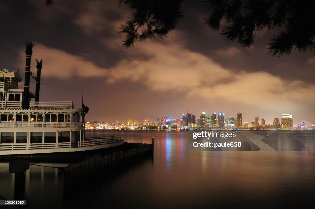 San Diego Skyline at Night