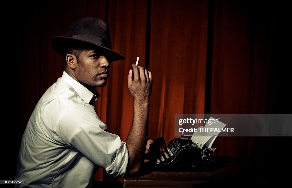 Retro Reporter High-Res Stock Photo - Getty Images