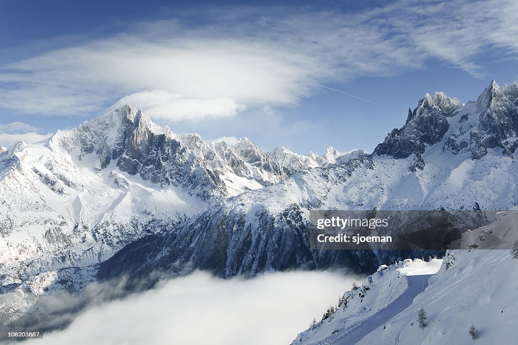 Berge von Chamonix